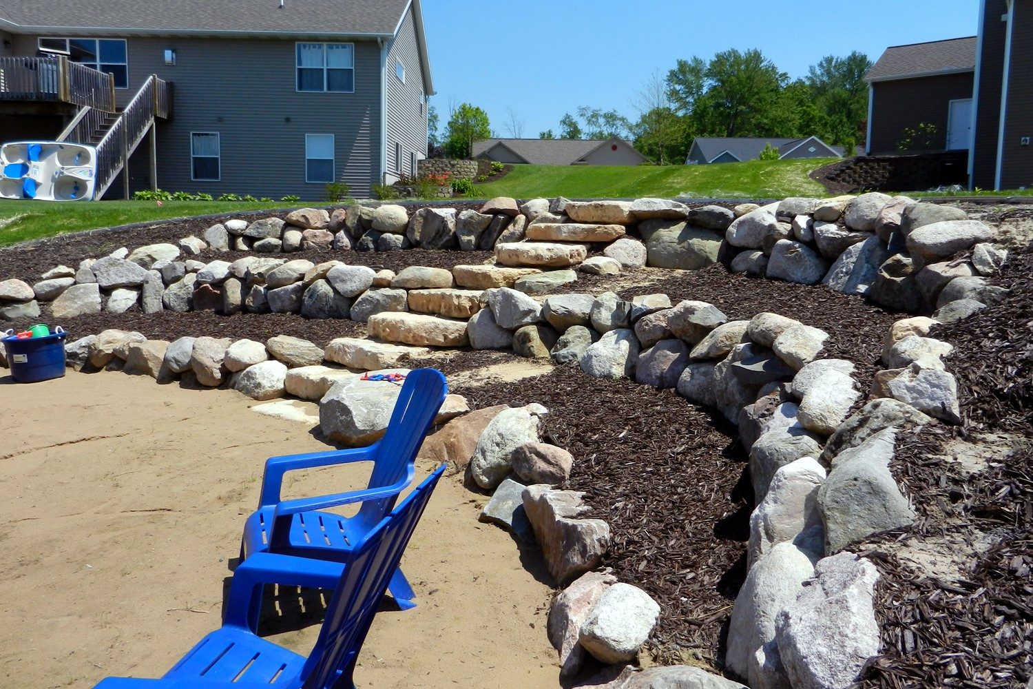 Boulder Beach Wall Builders West Michigan