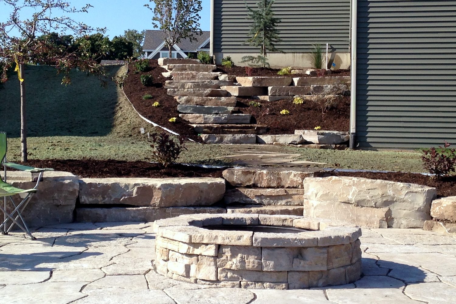 Retaining Wall Construction and Landscaping Company in Grand Rapids MI